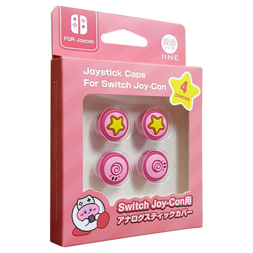 良值正品 Switch1 Oled鱼板板Joy摇杆帽按键帽可爱硅胶防滑保护套 - 图2