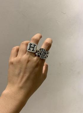 不同银匠s925纯银射线霸气锆石钻