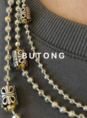 4mm925纯银圆珠链锁骨链男女项链