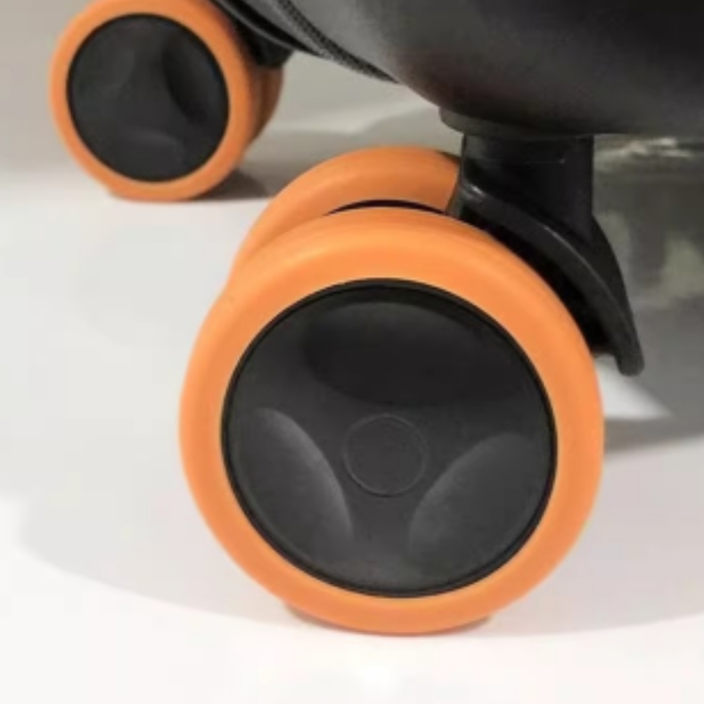 行李箱轮子橡胶套静音轮套旅行箱拉杆箱保护套替换万向轮硅胶小号 - 图1