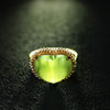 Fashion trendy Hetian jade gold inlaid hand jewelry for wife