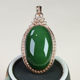 Original design jade gold inlaid jade necklace for my wife