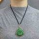 Fashionable jadeite gold inlaid jade Buddha from husband to wife