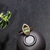 Fashion trendy Hetian jade gold inlaid hand jewelry for wife
