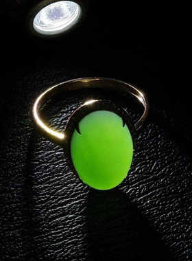 原创设计翡翠金镶玉送老婆礼物