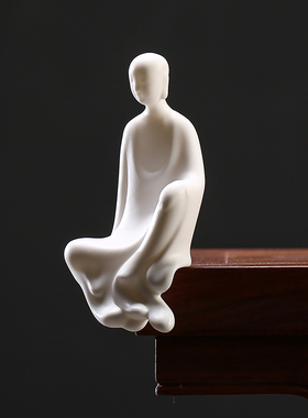 新中式风佛系客厅玄关茶室白瓷