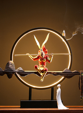 新中式风齐天大圣斗战胜佛灯圈