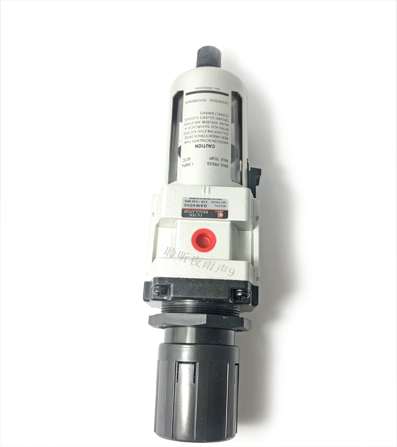 空气过滤减压阀QAW4000-04D气动调压气源处理单联件油水分离器-图1
