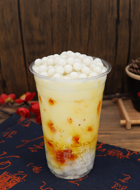 仿真冬星沏泰式奶茶饮品模型