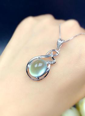 女纯银椭圆精工镶嵌款