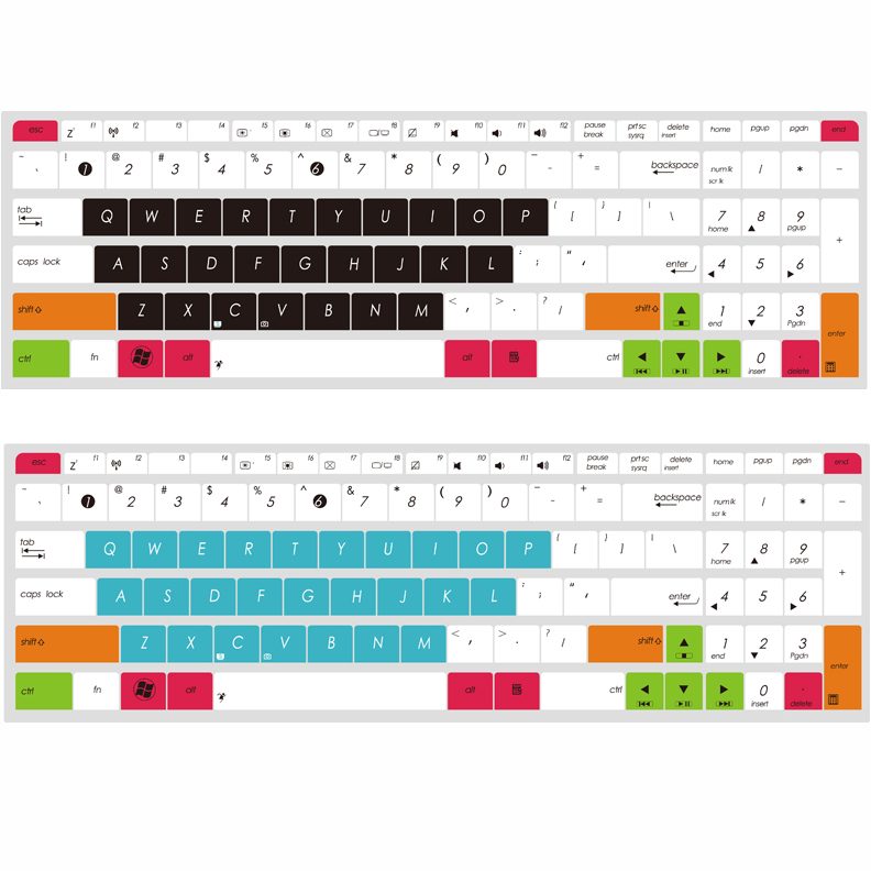 华硕N56 UL50 UX50V K53S X550 X552E VM520笔记本电脑键盘保护膜 - 图0