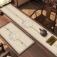 Tea table runner, tea mat, leather mat, waterproof and anti-scalding