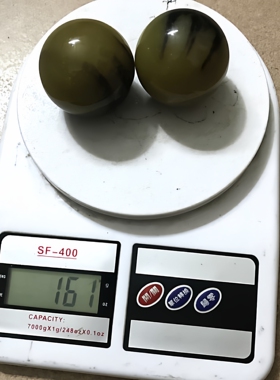 仿牛角树脂保健球健手球转球
