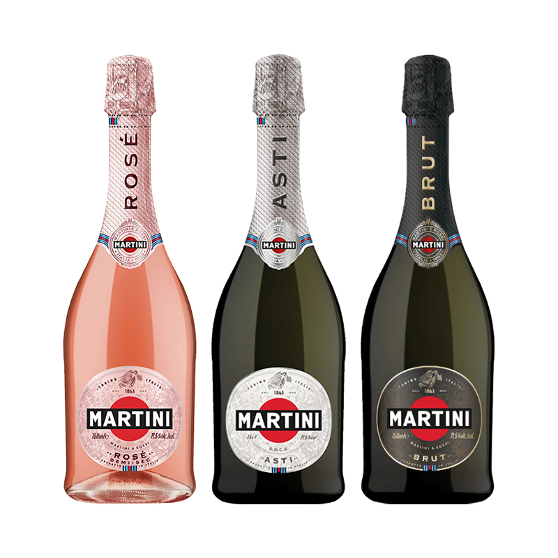 马天尼起泡葡萄酒Martini Asti阿斯蒂意大利进口低度气泡酒750ml-图3