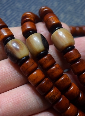 佛珠念珠男女款纯牛骨西藏手链