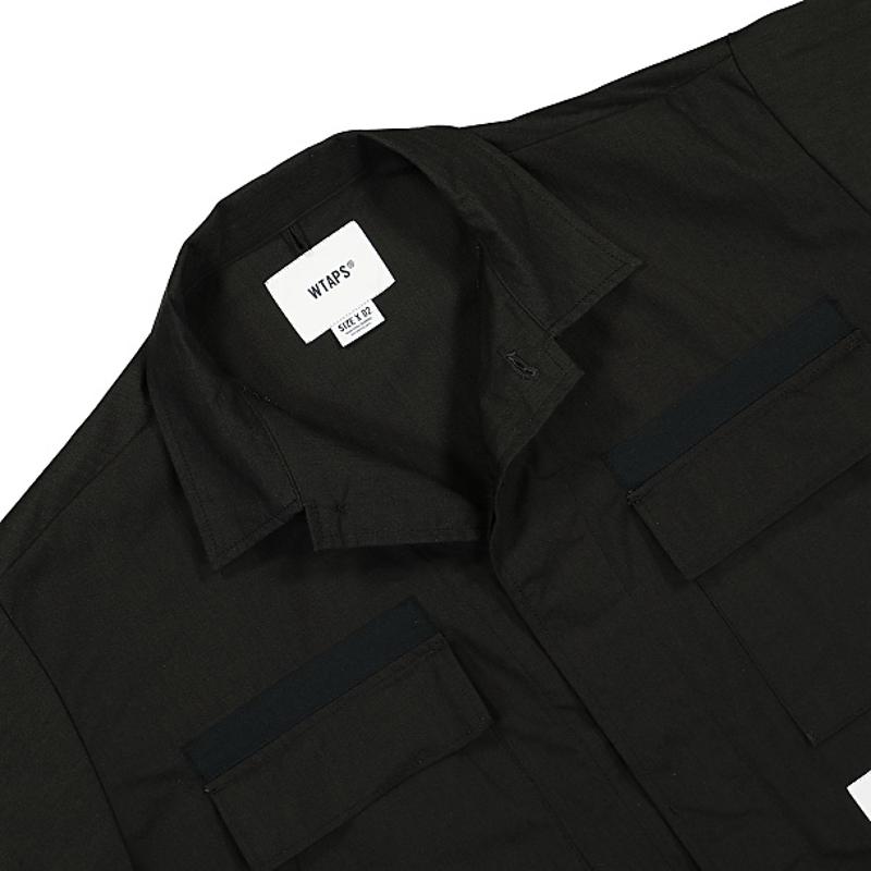 海外代购WTAPS JMOD 01衬衫男士专柜正品黑色休闲外套-图2
