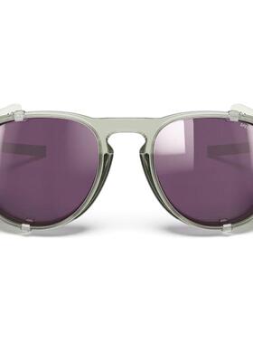 代购JULBO女士太阳镜偏光防眩光高防护抗冲击透明框紫色镜片