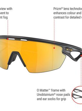 海外代购Oakley/欧克利男女太阳眼镜偏光防雾大框运动型户外运动