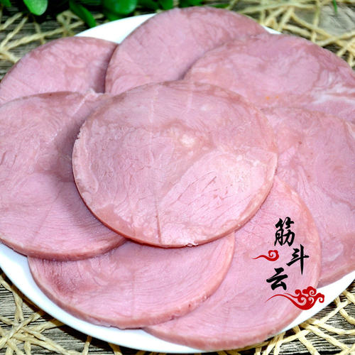 天津国顺精盐水麦西尼熏方火腿早餐三明治片猪瘦肉富贵香肠午餐肉 - 图0