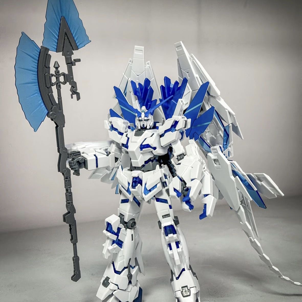 星动HG 1/144完美独角兽基地限定神圣毁灭模式模型拼装手办玩具 - 图2