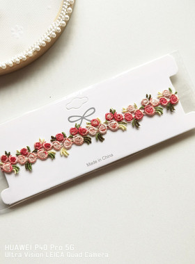 choker温柔风花朵ins锁骨链