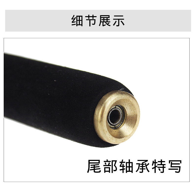 华铃轴承双轮空竹碳素抖杆穿心杆/礼品装/穿线送10米备用线