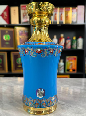 钓鱼台御藏酒空酒瓶摆件装饰空瓶道具酒瓶子高档摆饰收藏道具陈列