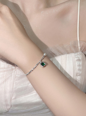 碎银子珍珠手链轻奢小众