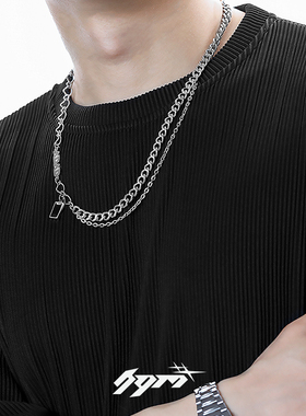 2022原创小众钛钢锁骨链