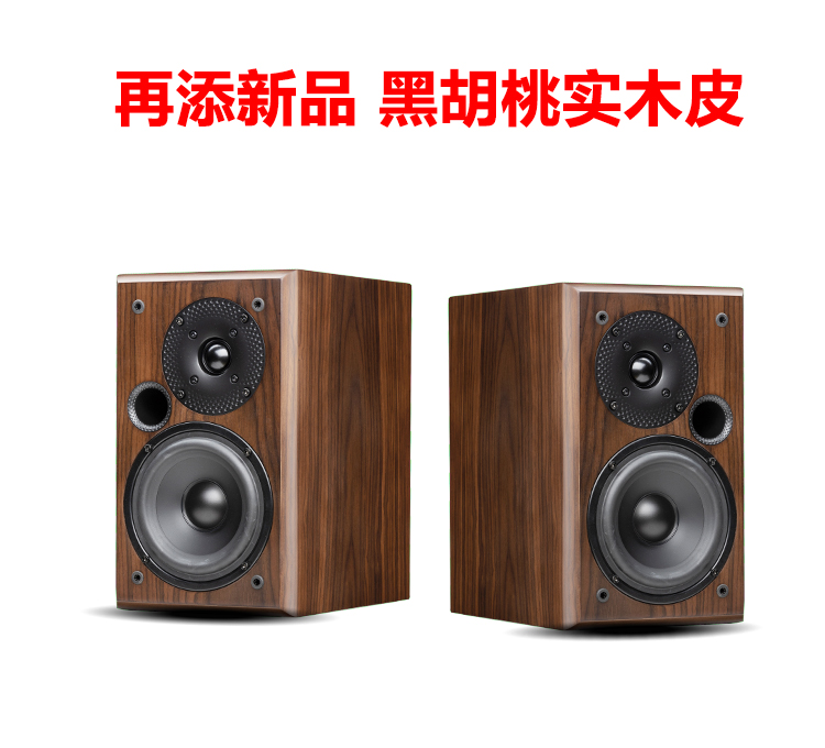 爱嘉M-501采用惠威喇叭X1II C5N发烧HiFi音箱5寸高保真书架音响 - 图2