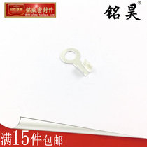 Heating strip line nose sealing wire wiring terminals cutting round wire accessories small buckle 1 piece 10 holes 4mm