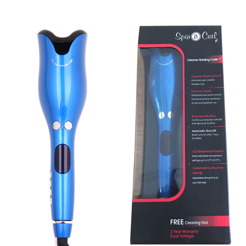 hair roller style iron comb 3 玫瑰形卷发器自动大波浪卷发棒 - 图1