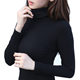 Turtleneck turtleneck T-shirt tight-fitting velvet bottoming shirt