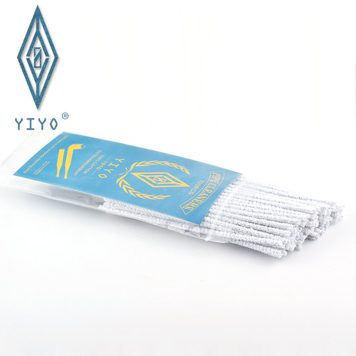 YIYO烟斗通条清洁清理工具纯棉烟嘴通条100支装不易掉毛烟斗配件 - 图1