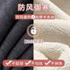 Extra thick winter lamb velvet leggings for women with extra velvet thickened feet for women with high waist stretch warm pants