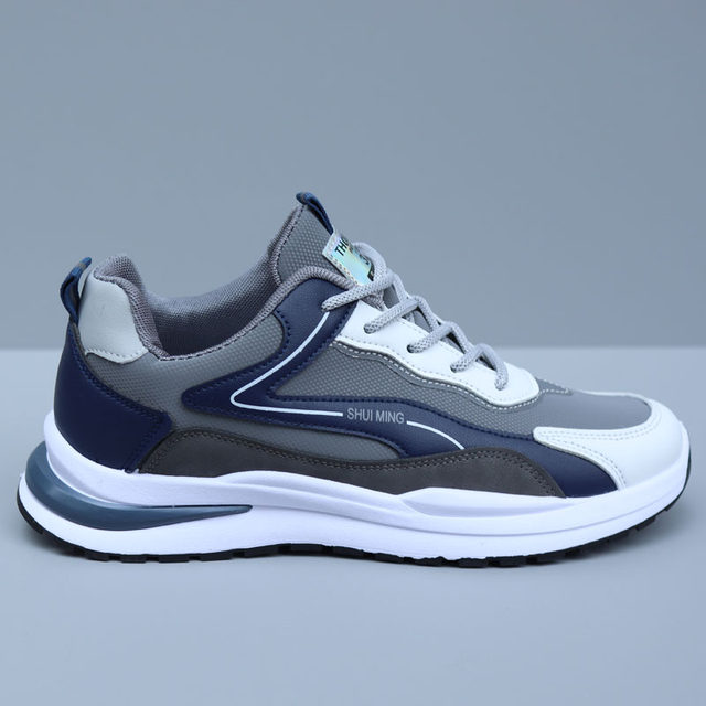 Autumn and winter dad shoes leather waterproof casual sports shoes
