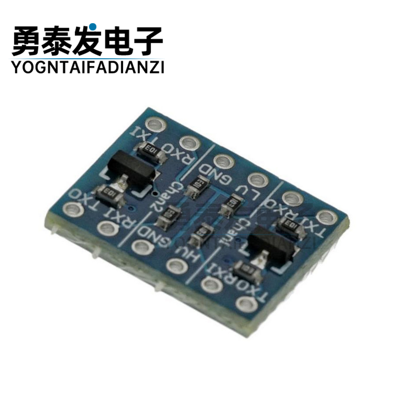 2路电平转换模块3.3V转5V 5V转3.3V IIC UART SPI电平互转转换板 - 图1