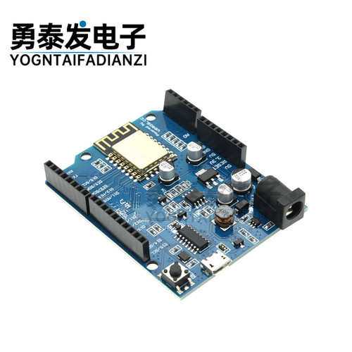 WeMos D1 WiFi UNO R3开发板基于ESP8266 ESP-12E模块TYPE-C接口 - 图0