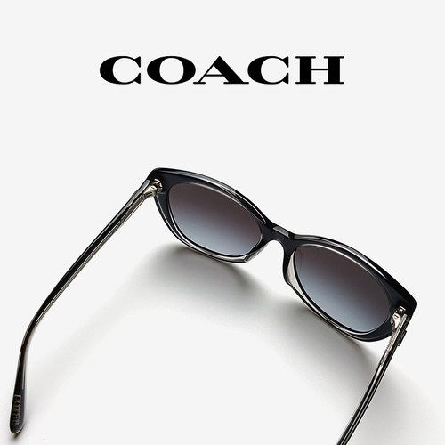 COACH蔻驰2024新款墨镜女款HC8365U太阳镜女款近视墨镜男太阳眼镜 - 图2
