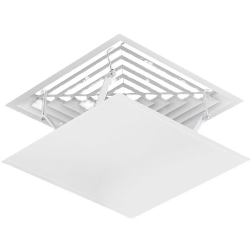 布艺四方形吸顶中央空调挡风板防直吹出风口挡板热风挡风罩遮风板 - 图3