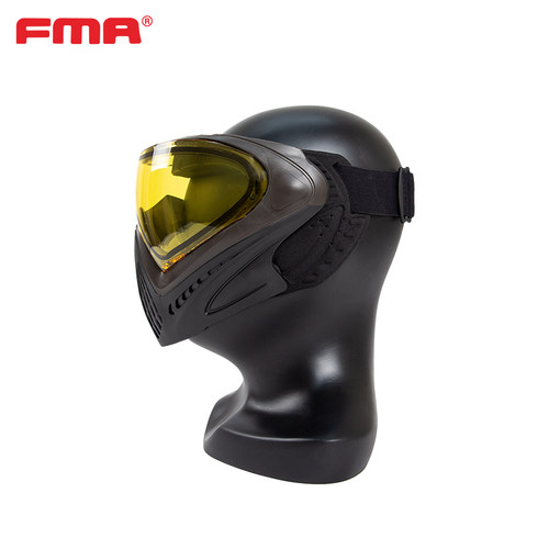 FMA F1全脸防护面罩双层镜片彩弹Paintball 竞技 SQB运动FM-F0001 - 图2
