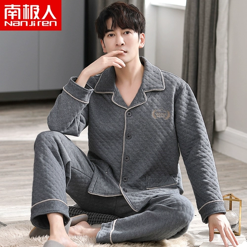 Демисезонная пижама, термобелье, хлопковый демисезонный лонгслив, увеличенная толщина, подходит для подростков, большой размер