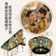 Qing Dynasty headdress and flag head hat with the same style as the palace drama