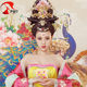 Photography Queen and Concubine Peacock's Southeastern Flight Performance Costume