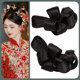 New Chinese style makeup artist special hand curled wig hair bag
