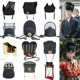 Scenic photography of hats of emperors and ministers of Qin, Song, Tang and Han dynasties