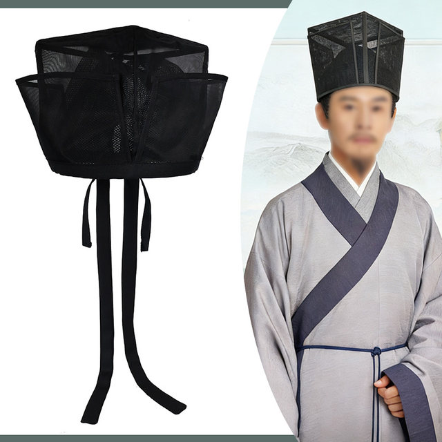 Song Dynasty Hanfu hat men's Su Shi hat children's Dongpo hat