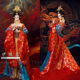 Photography queen and concubine's gorgeous and atmospheric costumes