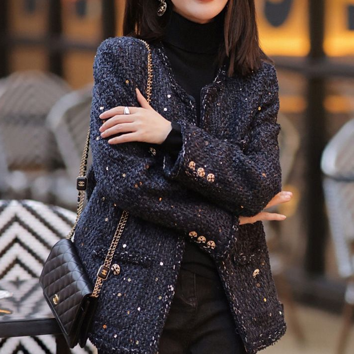 大码女装2025新款夹棉小香风外套女遮肉胖mm显瘦高级感上衣胖妹妹,淘宝优惠券,粉丝福利购,淘宝优惠卷