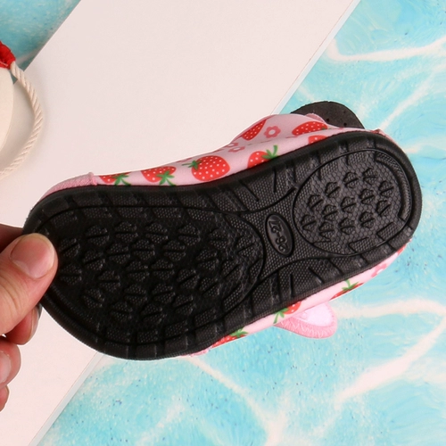 Детская пляжная обувь, детский нескользящий быстросохнущий аквапарк для снорклинга для плавания